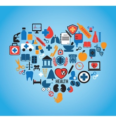 Abstract concept of medicine vector image