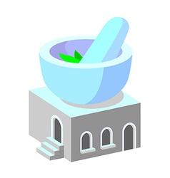 Icon pharmacy vector image