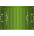 Grass Textured Soccer Field Grass Textured Soccer Field vector image