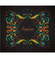 Vintage card Vintage card vector image