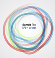 Abstract Colorful Circles vector image