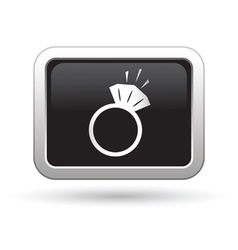 Ring icon vector image