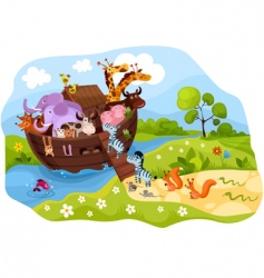 Animal ark vector image