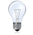 Light bulb vector image