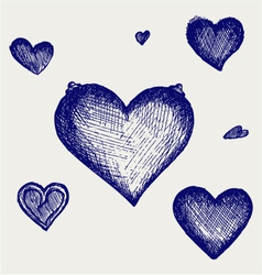 Heart vector image