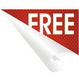 Free label paper vector image