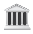 Columns building vector image