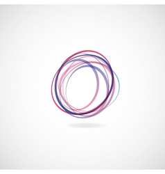 Abstract swirl background vector image