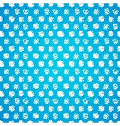 Vintage polka grunge dots seamless pattern vector image