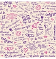 Hand drawn pattern vector image