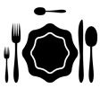 Cutlery vector image