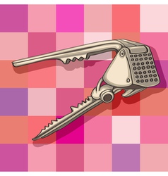 Garlic press vector image