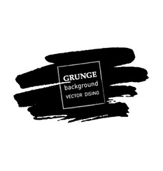 Grunge banner abstract template vector image