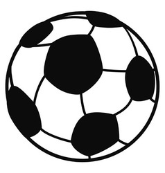 Soccer ball Soccer ball vector image