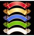 Ribbons set Ribbons set vector image