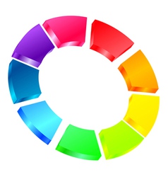 Colorful icon vector image