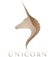 Unicorn Emblem vector image