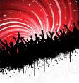 Grunge party vector image