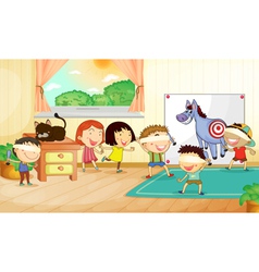 Kids vector image