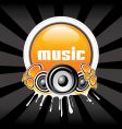 Music banner vector image