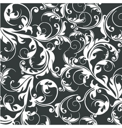 Floral wallpaper vector image