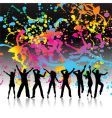 Grunge party vector image