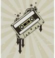 Audio tape vector image