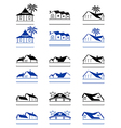 House signs vector image