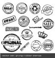 Grunge rubber stamps vector image