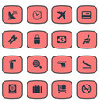 Set of simple transportation vector image