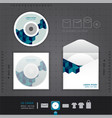 Abstract CD Design template vector image