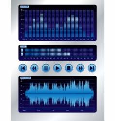 Sound mixer vector image