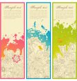 Garden banners vector image