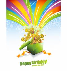 Gift box vector image