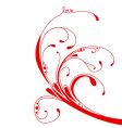 Loved vector image