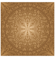 Seamless floral pattern vector image