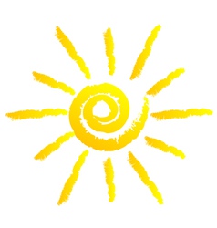 Sun vector image
