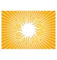 Sunburst background vector image