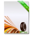 Background of car desig vector image