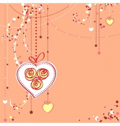 Valentines day card Valentines day card vector image