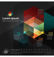 Geometric Abstract Design Layout vector image