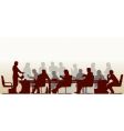 Busy meeting vector image