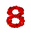 Number 8 vector image