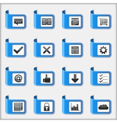 Web Icons vector image