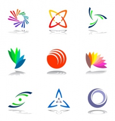 Design elements vector image