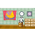 Childrens room Childrens room vector image