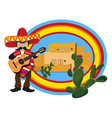 Mexican style vector image