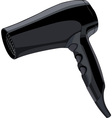 Hair dryer vector image