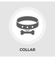 Collar Flat Icon vector image