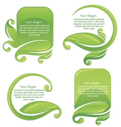 Green life vector image